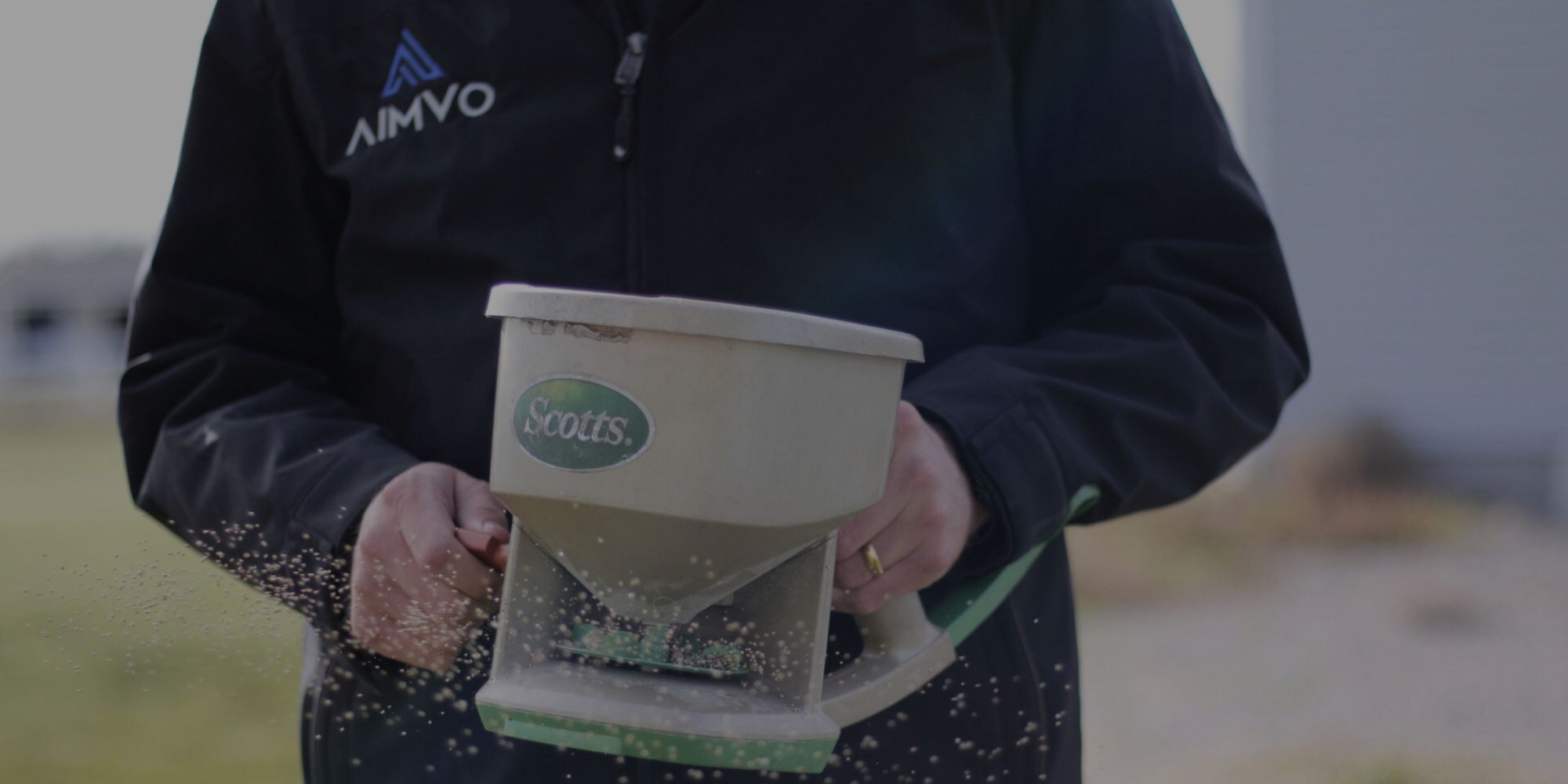 AIMVO technician performing yard granulation